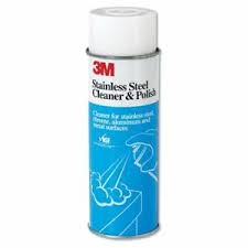  Limpiador y pulidor en aerosol para acero inoxidable 3M™