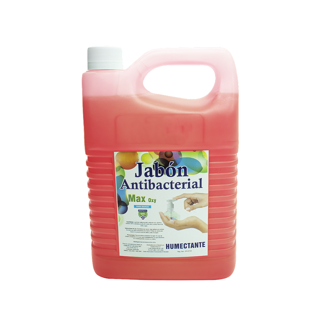Jabón gel para manos Max, galón *FLORAL*