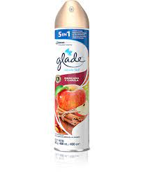Aromatizante en aerosol glade MANZANA Y CANELA, 400ml